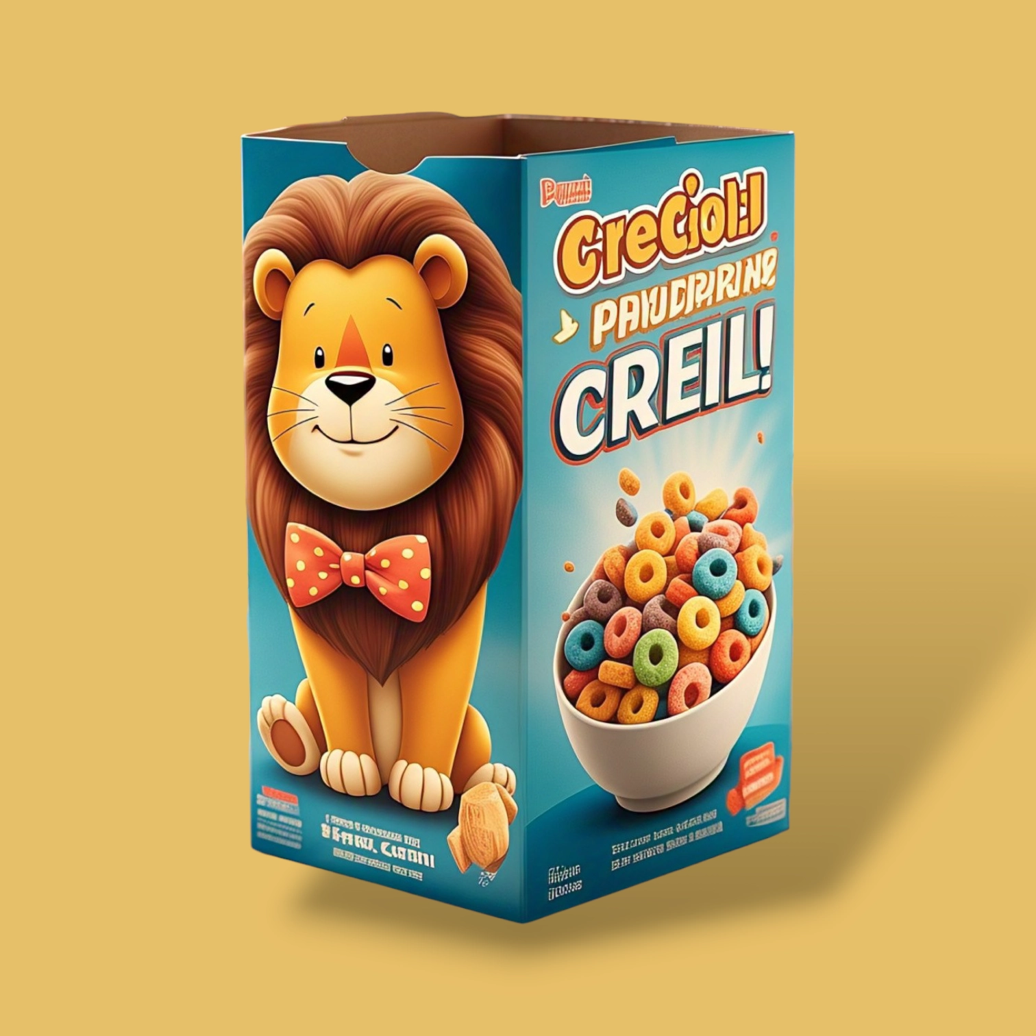 Custom Cereal boxes