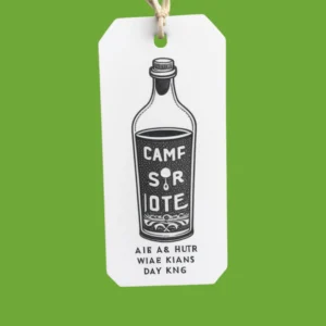 Custom Bottle Hang Tags