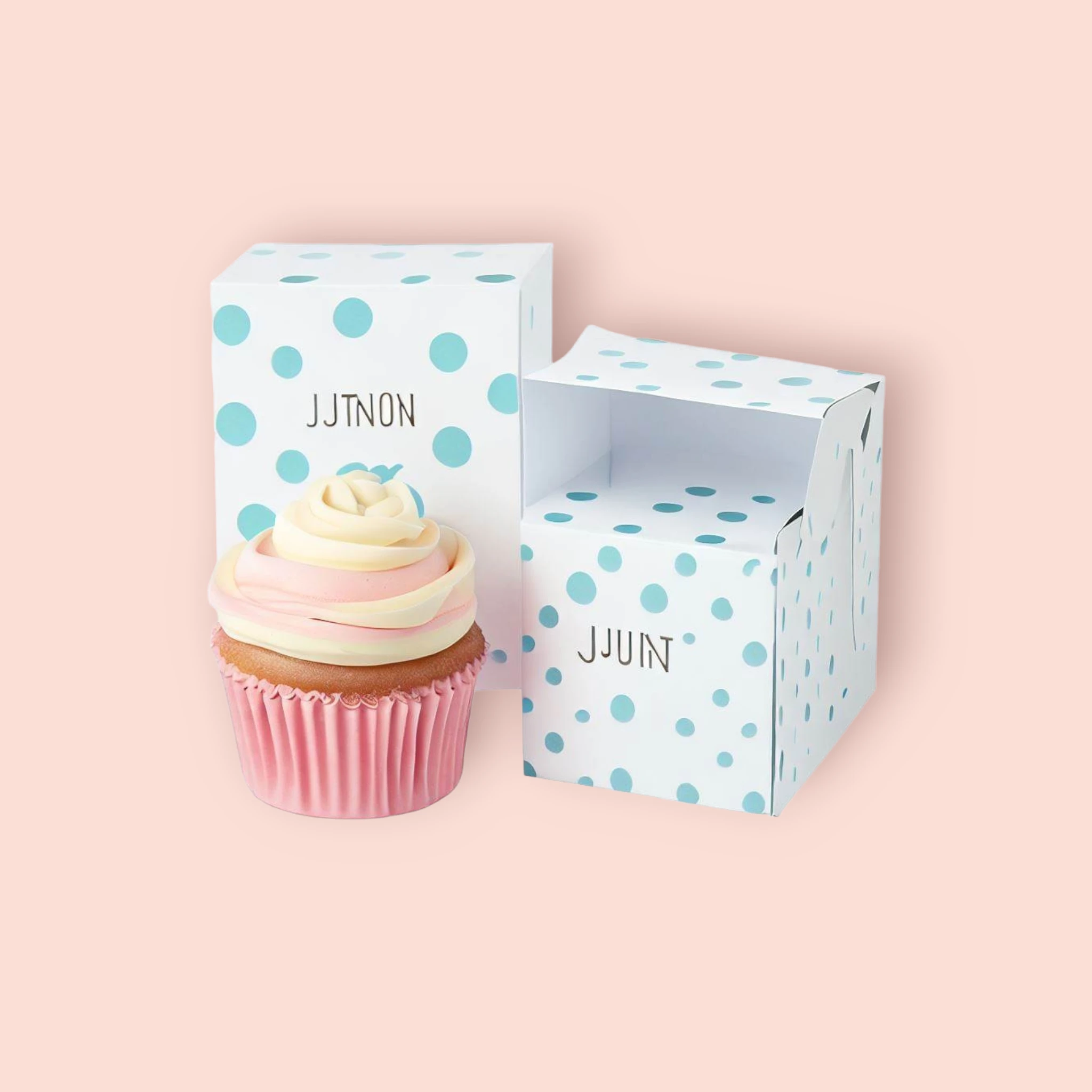 Personalized cupcake boxes