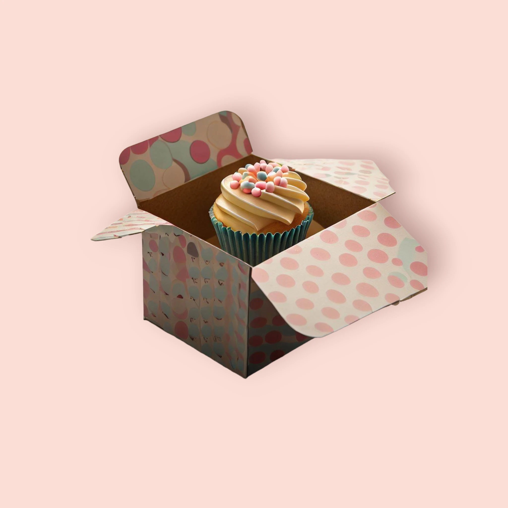 Custom cupcake packaging