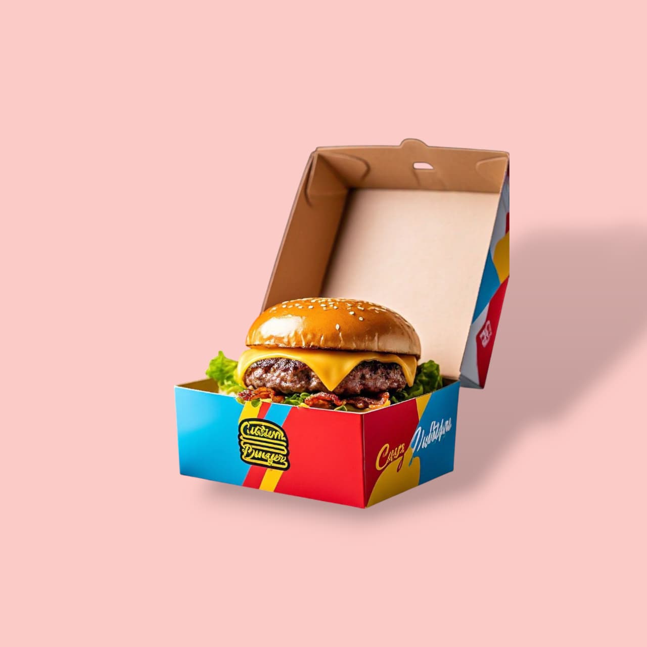 custom burger boxes