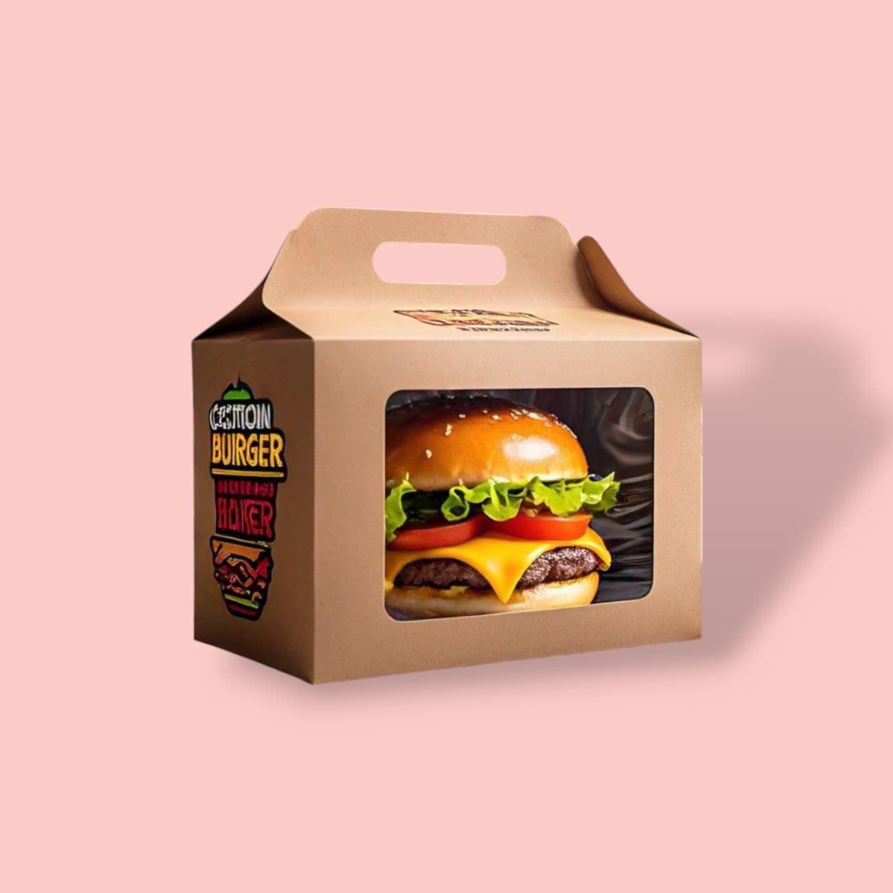 custom printed burger boxes with your logo